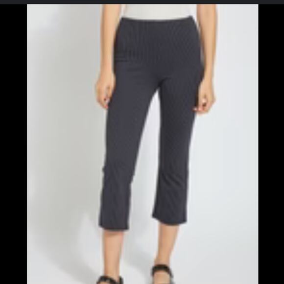 Lysse Pants - Lysse Patterned Crop Kick Flare Pant